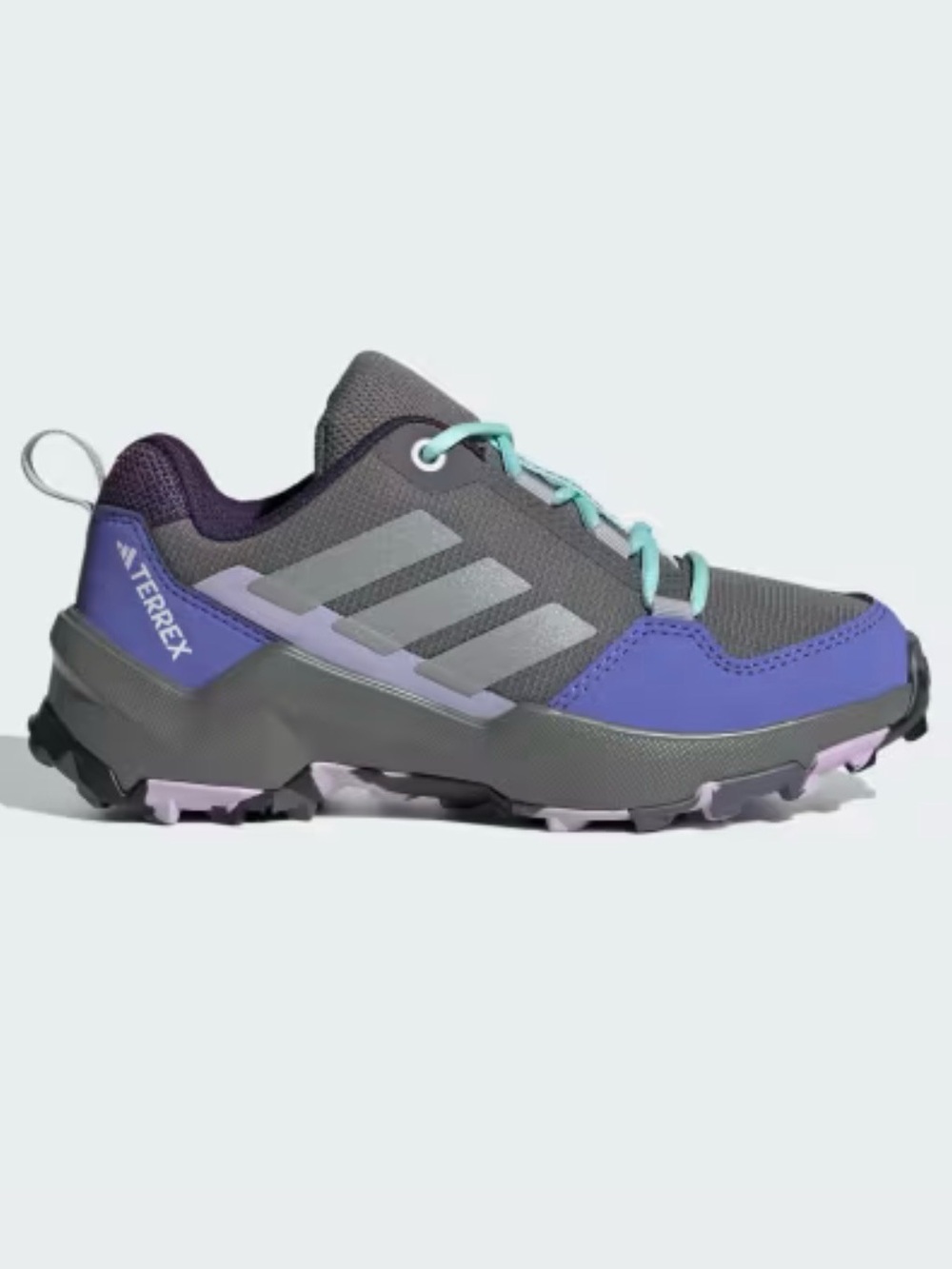 adidas Terrex Kids' Trail Sneakers - Purple, Gray, Mint